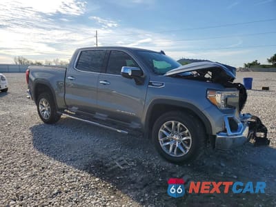 Czwarte zdjęcie samochodu z boku: 2022 GMC SIERRA LIMITED C1500 SLT VIN:1GTP8DED5NZ216116 - miniatura