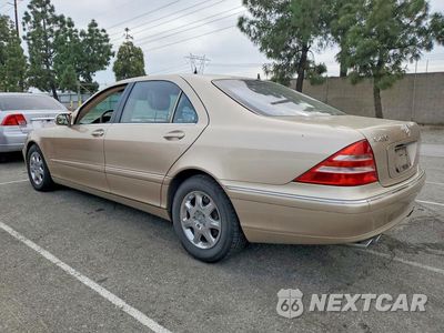 Drugie zdjęcie samochodu z przodu: 2002 MERCEDES BENZ S 430 VIN:WDBNG70J62A304254 - miniatura
