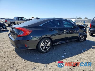 Trzecie zdjęcie samochodu z tyłu: 2016 HONDA CIVIC EX VIN:2HGFC1F34GH648375 - miniatura