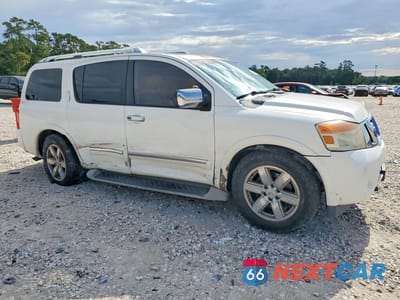Czwarte zdjęcie samochodu z boku: 2011 NISSAN ARMADA PLATINUM VIN:5N1BA0NF3BN618479 - miniatura