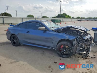 Czwarte zdjęcie samochodu z boku: 2021 BMW M440XI VIN:WBA13AR08MCE79258 - miniatura