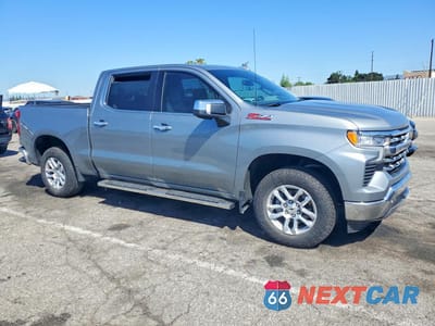 Czwarte zdjęcie samochodu z boku: 2025 CHEVROLET SILVERADO K1500 LTZ VIN:2GCUKGED5S1213615 - miniatura