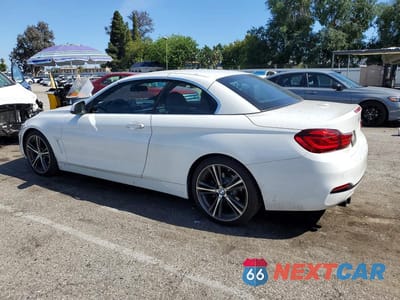 Drugie zdjęcie samochodu z przodu: 2020 BMW 430I VIN:WBA4Z1C09L5N39455 - miniatura