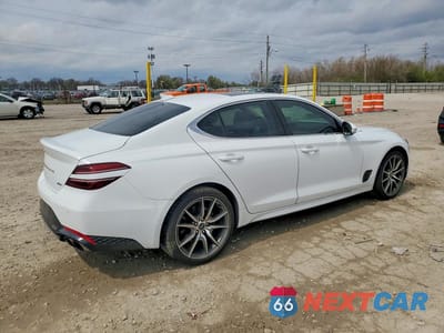 Trzecie zdjęcie samochodu z tyłu: 2022 GENESIS G70 2.0T VIN:KMTG34TA7NU098432 - miniatura