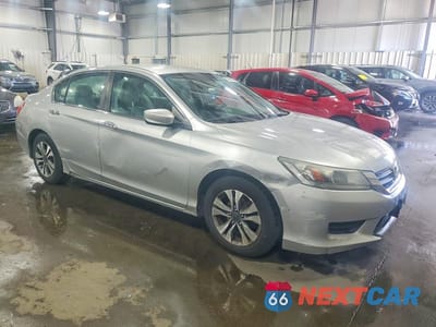 Czwarte zdjęcie samochodu z boku: 2013 HONDA ACCORD LX VIN:1HGCR2F37DA053568 - miniatura