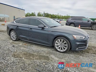 Czwarte zdjęcie samochodu z boku: 2018 AUDI A5 PREMIUM PLUS S-LINE VIN:WAUENDF55JA078350 - miniatura