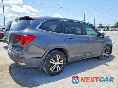 Trzecie zdjęcie samochodu z tyłu: 2017 HONDA PILOT EXLN VIN:5FNYF5H71HB010419 - miniatura