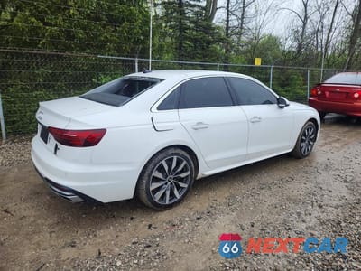 Trzecie zdjęcie samochodu z tyłu: 2021 AUDI A4 PREMIUM 40 VIN:WAUABAF43MN011384 - miniatura