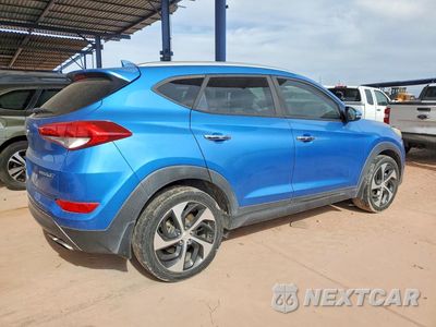Trzecie zdjęcie samochodu z tyłu: 2016 HYUNDAI TUCSON LIMITED VIN:KM8J33A29GU219440 - miniatura