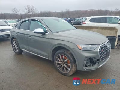 Czwarte zdjęcie samochodu z boku: 2025 AUDI SQ5 SPORTBACK PREMIUM PLUS VIN:WA124AFY4S2056606 - miniatura