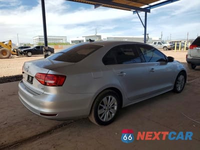 Trzecie zdjęcie samochodu z tyłu: 2015 VOLKSWAGEN JETTA TDI VIN:3VWLA7AJ5FM318144 - miniatura