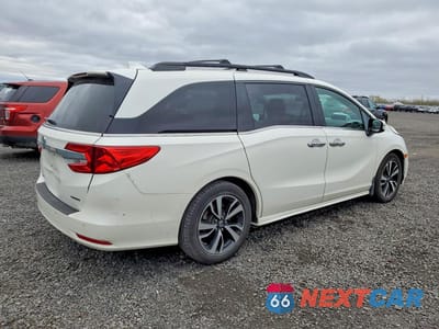 Trzecie zdjęcie samochodu z tyłu: 2019 HONDA ODYSSEY TOURING VIN:5FNRL6H86KB512541 - miniatura
