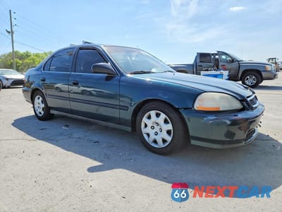 Czwarte zdjęcie samochodu z boku: 1998 HONDA CIVIC LX VIN:1HGEJ6673WL014168 - miniatura