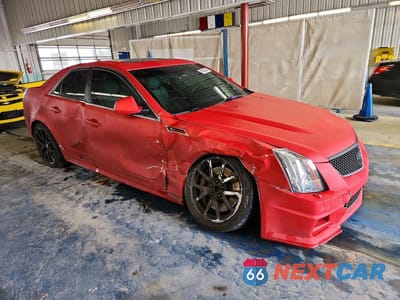 Czwarte zdjęcie samochodu z boku: 2013 CADILLAC CTS-V VIN:1G6DV5EP7D0125771 - miniatura