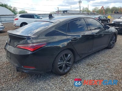 Trzecie zdjęcie samochodu z tyłu: 2025 ACURA INTEGRA A-SPEC TECH VIN:19UDE4H63SA013018 - miniatura