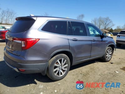 Trzecie zdjęcie samochodu z tyłu: 2020 HONDA PILOT EXL VIN:5FNYF6H59LB069294 - miniatura