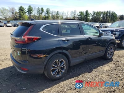Trzecie zdjęcie samochodu z tyłu: 2022 HONDA CR-V EX VIN:5J6RW2H5XNA011648 - miniatura
