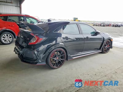 Trzecie zdjęcie samochodu z tyłu: 2018 HONDA CIVIC TYPE-R TOURING VIN:SHHFK8G7XJU203596 - miniatura