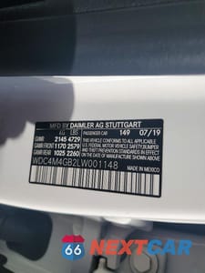 Zdjęcie 13 z 13 samochodu: 2020 MERCEDES-BENZ GLB 250 VIN:WDC4M4GB2LW001148 - miniatura
