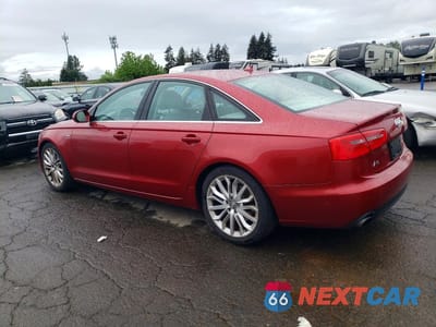 Drugie zdjęcie samochodu z przodu: 2012 AUDI A6 PREMIUM PLUS VIN:WAUGGAFC9CN140389 - miniatura
