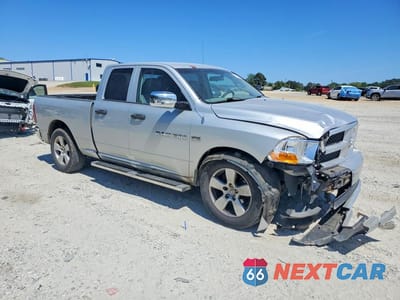 Czwarte zdjęcie samochodu z boku: 2012 DODGE RAM 1500 ST VIN:1C6RD6FT0CS197011 - miniatura
