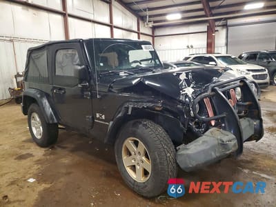 Czwarte zdjęcie samochodu z boku: 2008 JEEP WRANGLER X VIN:1J8FA24128L559218 - miniatura