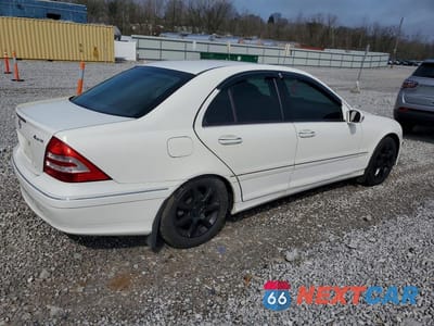 Trzecie zdjęcie samochodu z tyłu: 2007 MERCEDES-BENZ C 280 4MATIC VIN:WDBRF92H07F906314 - miniatura