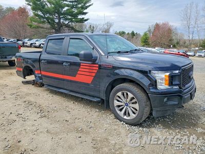 Czwarte zdjęcie samochodu z boku: 2018 FORD F150 SUPERCREW VIN:1FTEW1EP9JFC21529 - miniatura