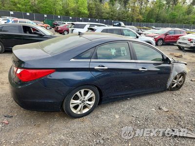 Trzecie zdjęcie samochodu z tyłu: 2013 HYUNDAI SONATA LIMITED VIN:5NPEC4AC8DH595976 - miniatura