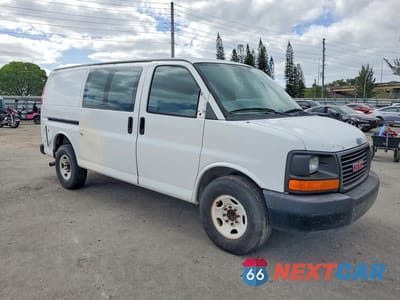 Czwarte zdjęcie samochodu z boku: 2012 GMC SAVANA G2500 DELIVERY VAN VIN:1GTW7FCA8C1190352 - miniatura