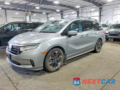 2021 HONDA ODYSSEY ELITE 5FNRL6H95MB000863 - główne zdjęcie licytacji z USA - miniatura