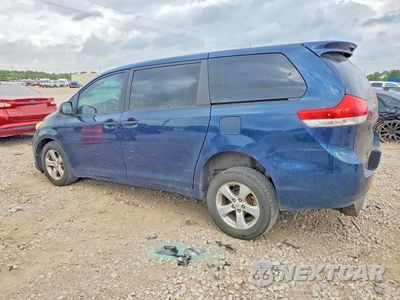 Drugie zdjęcie samochodu z przodu: 2011 TOYOTA SIENNA BASE 7-PASSENGER VIN:5TDZK3DC4BS025040 - miniatura