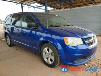 Czwarte zdjęcie samochodu z boku: 2013 DODGE GRAND CARAVAN SE VIN:2C4RDGBG6DR760654 - miniatura