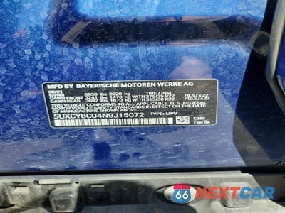 Zdjęcie 14 z 14 samochodu: 2022 BMW X6 M50I VIN:5UXCY8C04N9J15072 - miniatura
