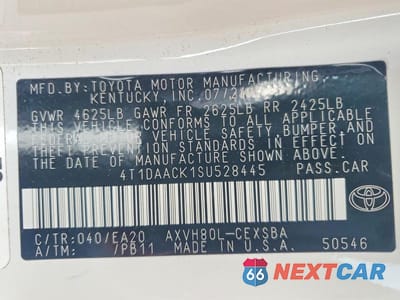 Zdjęcie 13 z 13 samochodu: 2025 TOYOTA CAMRY SE VIN:4T1DAACK1SU528445 - miniatura