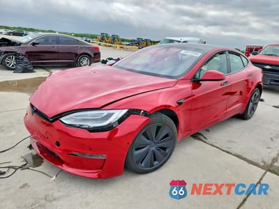 2021 TESLA MODEL S 5YJSA1E65MF438657 - główne zdjęcie licytacji z USA - miniatura