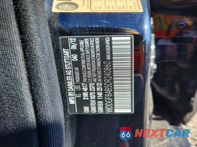Zdjęcie 12 z 12 samochodu: 2013 MERCEDES-BENZ C 300 4MATIC VIN:WDDGF8AB5DR240860 - miniatura
