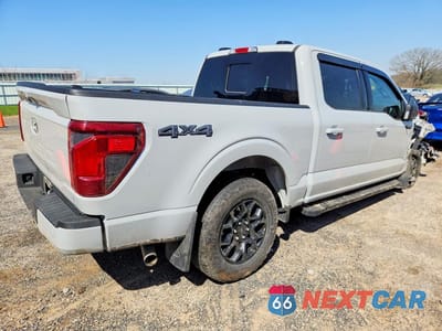 Trzecie zdjęcie samochodu z tyłu: 2024 FORD F150 XLT VIN:1FTFW3L82RKF05471 - miniatura