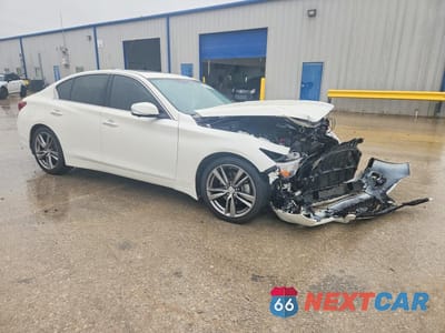 Czwarte zdjęcie samochodu z boku: 2021 INFINITI Q50 SIGNATURE EDITION VIN:JN1EV7CP6MM706352 - miniatura