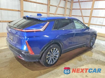 Trzecie zdjęcie samochodu z tyłu: 2025 CADILLAC LYRIQ SPORT VIN:1GYKPURL4SZ318401 - miniatura