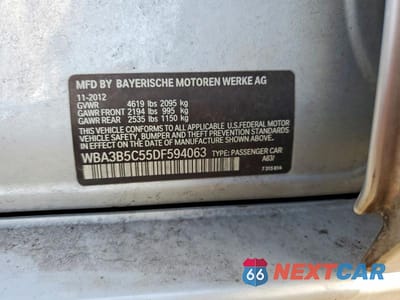 Zdjęcie 12 z 12 samochodu: 2013 BMW 328 XI SULEV VIN:WBA3B5C55DF594063 - miniatura