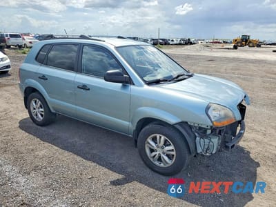 Czwarte zdjęcie samochodu z boku: 2009 HYUNDAI TUCSON GLS VIN:KM8JM12B69U972510 - miniatura