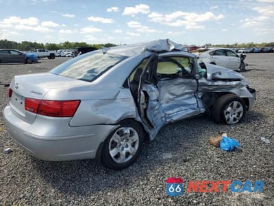 Trzecie zdjęcie samochodu z tyłu: 2009 HYUNDAI SONATA GLS VIN:5NPET46C99H558046 - miniatura