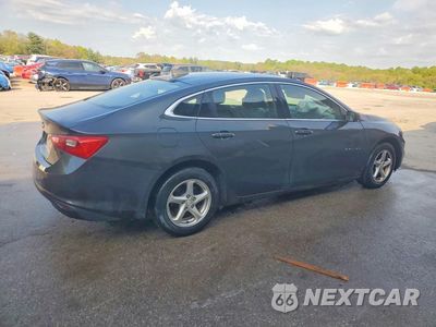 Trzecie zdjęcie samochodu z tyłu: 2018 CHEVROLET MALIBU LS VIN:1G1ZB5ST4JF165417 - miniatura