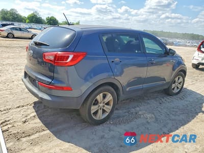 Trzecie zdjęcie samochodu z tyłu: 2012 KIA SPORTAGE LX VIN:KNDPB3A28C7290557 - miniatura