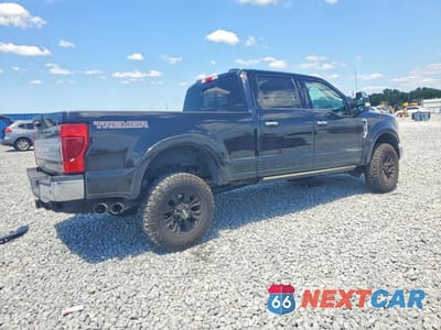 Trzecie zdjęcie samochodu z tyłu: 2022 FORD F250 SUPER DUTY VIN:1FT8W2BT1NEE77440 - miniatura