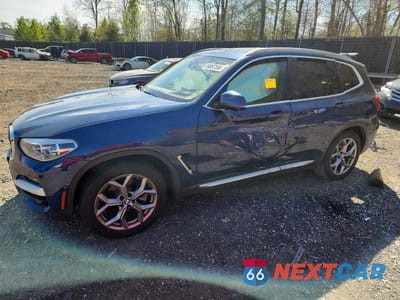 2021 BMW X3 XDRIVE30I 5UXTY5C03M9G79974 - główne zdjęcie licytacji z USA - miniatura
