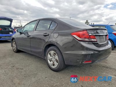 Drugie zdjęcie samochodu z przodu: 2014 HONDA CIVIC LX VIN:2HGFB2F59EH555567 - miniatura