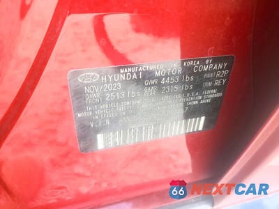 Zdjęcie 13 z 13 samochodu: 2024 HYUNDAI SONATA SEL VIN:KMHL14JAXRA360467 - miniatura