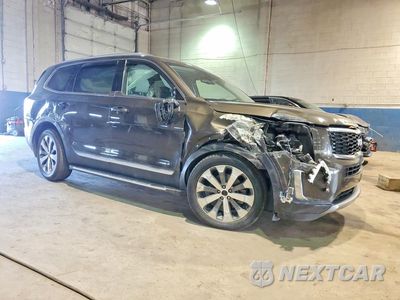 Czwarte zdjęcie samochodu z boku: 2022 KIA TELLURIDE EX VIN:5XYP34HCXNG237186 - miniatura